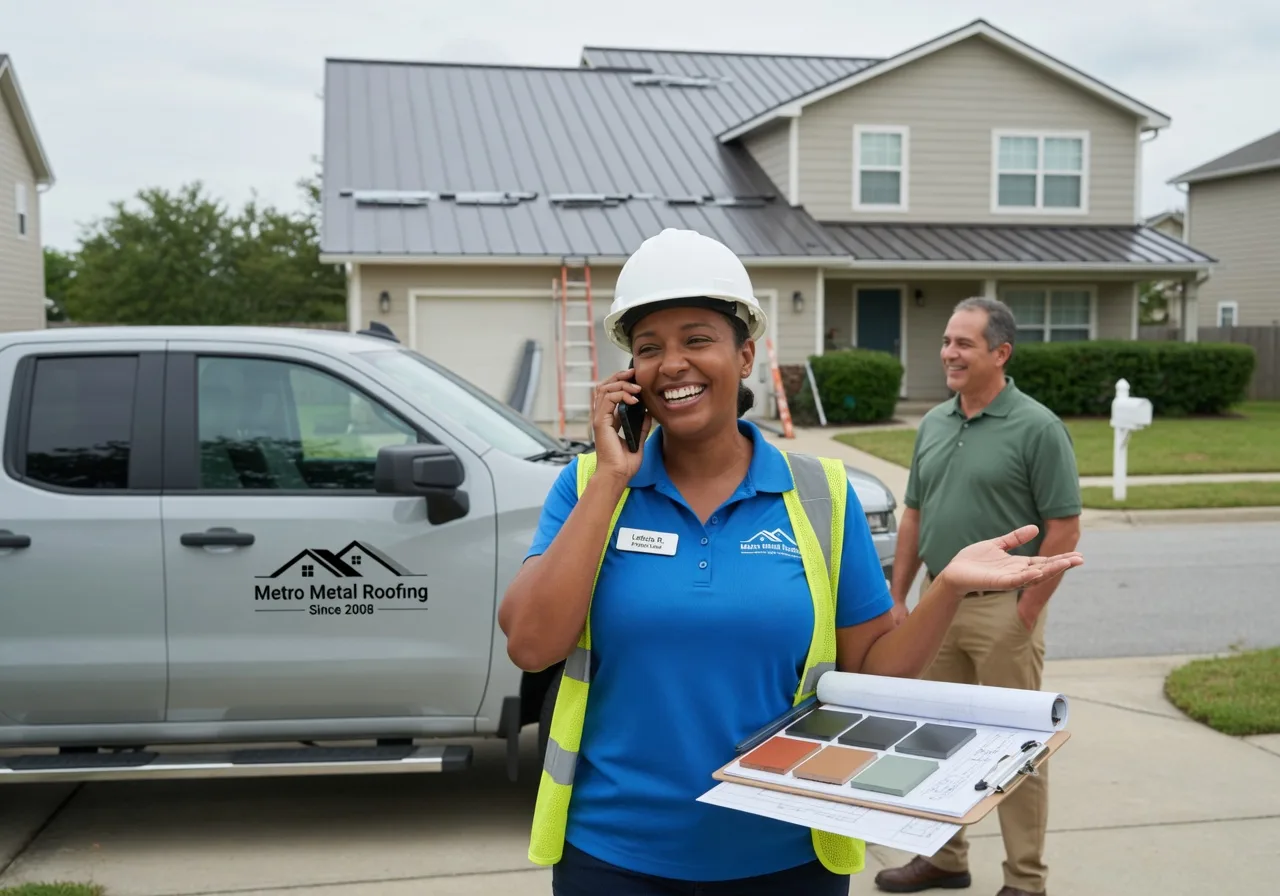 Storm Damage Metal Roof Repair in Brownsville, KY